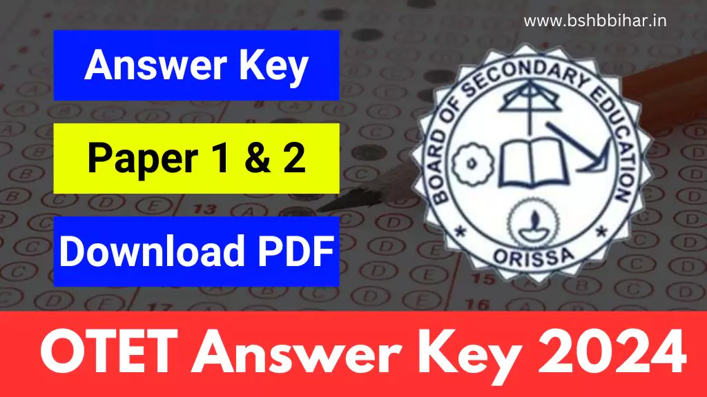 OTET Answer Key